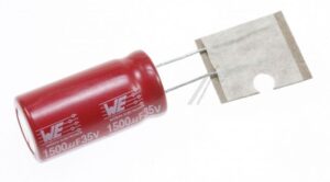 1500UF-35V ELCO RADIAAL 85° 13X25MM -ROHS-