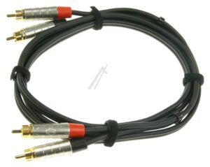HAD0-QRR-M0-015 RYVCC015 JACKSTEKKER 6,3MM STEREO /  2X CINCH-STEKKER 1,5M