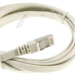 PATCHKABEL CAT7 RJ45 U/ FTP GRIJS 2,0M SLIM