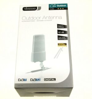 TVA 500 29955 BUITEN ANTENNE,  FULL HD,  ACTIEF,  40DB,  GRIJS