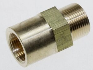6212810221 NIPPLE PULIZIA CALD INOX H=33,5(OTT)1600