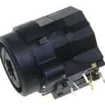 NCJ6FI-H-0 3-POLIGE XLR EINBAUBUCHSE KOMBINIERT MIT 6.35 MM KLINKENBUCH
