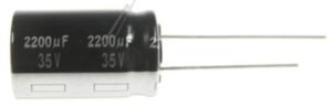 2200UF-35V ECA1VHG222 ELCO RADIAAL 105° 16X25MM. RM=7,5MM. -ROHS-