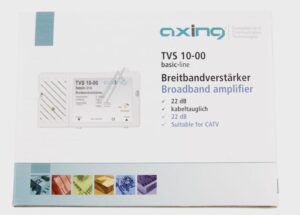 TVS 10-00 TVS01000 BREITBANDVERSTÄRKER,  KABELTAUGLICH - FÜR KL. BK- UND TERR. N