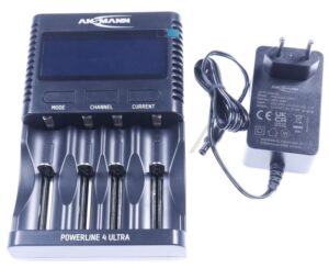 POWERLINE 4 ULTRA 1001-0080 ACCULADER NIMH/ LI-ION,  1-4 AAA/ AA/ C/ D 10400-32650