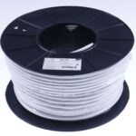 KKE300 29201210 COAXIALKABEL WIT 100MTR OP ROL - BRANDKLASSE E