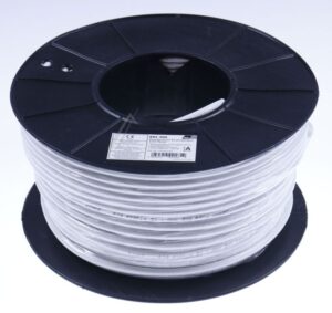 KKE300 29201210 COAXIALKABEL WIT 100MTR OP ROL - BRANDKLASSE E