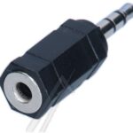 JACK-ST.3,5MM.STEREO/ JACK-CONTRA 3,5MM.MONO ADAPTER