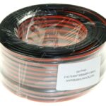 2X0,75MM² LUIDSPREKERKABEL,  ROOD/ ZWART,  CU (KOPER),  25M