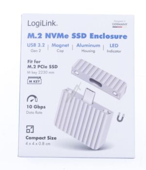 UA0423 USB-C GEHÄUSE FÜR M.2 NVME SSD FESTPLATTEN