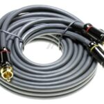 HQ PREMIUM 3X CINCH-STEKER /  3X CINCH-STEKER,  2,0MTR.