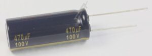 470UF-100V EEUFC2A471 ELCO RADIAAL 105° 16X40MM. RM=7,5MM. -ROHS-