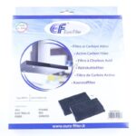 EFF55 KOHLEFILTER 2 STÜCK ALTERNATIV 225 X 155 X 20MM,  VERKAUFSKARTON