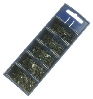 SB20700BU ADEREINDHULS-ASSORTIMENT ONGEISOLEERD,  0,5-2,5MM²,  500 STUKS