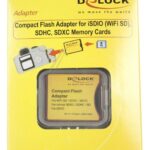 62542 COMPACT FLASH ADAPTER V. ISDIO (WIFI SD),  SDHC,  SDXC KAARTEN