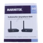 SUBWOOFER ANYWHERE 640 08418 DRAADLOZE AUDIOZENDER EN ONTVANGER VOOR SUBWOOFER