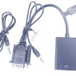 VGA ADAPTER,  HDMI-A VROUWELIJK,  1080P,  15CM