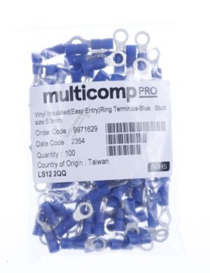M5 M5 RINGCONTACT 100ST BLAUW