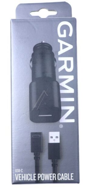 010-13199-04 GARMIN USB-C-KFZ-ANSCHLUSSKABEL,  KABEL MIT 12-VOLT-ADAPT.