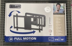 BFMO 8060 37989 TV-MUURBEUGEL,  FULL MOTION,  VESA 600, MAX. 45 KG.