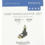 0045217 PREMIUM HDMI-ADAPTER HAAKS,  360º DRAAIBAAR