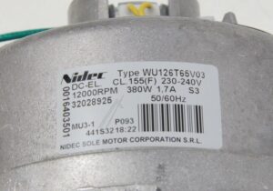 WU126T65V03 32028925 MOTOR(12/ 14 RPM 55-60-61W&D)AL-NIDEC