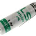 LS14500CNA 3,6V-2600MAH LITHIUM BATTERIJ AA /  PENLITE M. SOLDEERDRADEN AXIAAL -SAFT-