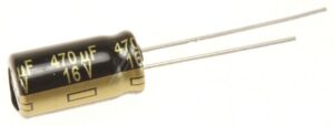 470UF-16V EEUFM1C471L ELCO RADIAAL 105° LOW IMP. 8X15MM. -ROHS-