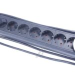 PREMIUM-LINE 1951100100 TAFELCONTACTDOOS 10-VOUDIG ZWART 3M H05VV-F 3G1,5