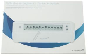 HMIP-FALMOT-C12 153621A0 HOMEMATIC IP FUSSBODENHEIZUNGSAKTOR – 12-FACH,  MOTORISCH