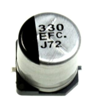 330UF-25V EEEFC1E331AP SMD-ELKCO PAN 105° 10X10,2MM -ROHS-CONFORM-