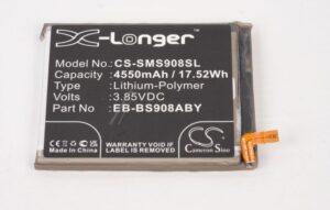 3,85V-4550MAH LI-POLYMER PHONE AKKU ALTERNATIV FÜR SAMSUNG GALAXY S22 ULTRA 5G