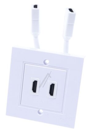 HDMI-INBOUWDOOS MET 2 HMDI-AANSLUITINGEN