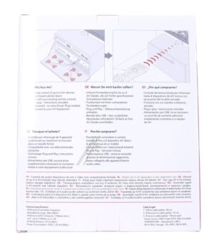 URC1000 IR AFSTANDSBEDIENINGVERLENGSET TOT 4 APPARATEN