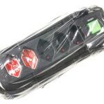 ECO-LINE 1158002 STECKDOSENLEISTE MIT SCHALTER 5-FACH SCHWARZ 2M *CH*