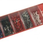 S20205RD ADEREINDHULS-ASSORTIMENT GEISOLEERD,  0,5-2,5MM²,  400 STUKS