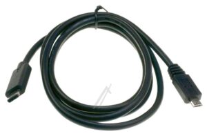 ADAPTERKABEL USB-C 3.1 STEKER /  MICRO USB-B 2.0 STEKER,  1,2MTR.