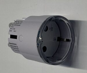 234379 SHELLY_PLUS_PLUG_S_W PLUS PLUG S ADAPTERSTEKKER 12A MEETFUNCTIE WIFI BT WIT