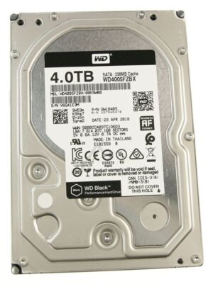 WD BLACK™ WD4005FZBX 4TB 3,5"/ SATA-3 FESTPLATTE