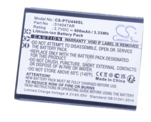 3,7V-900MAH LI-ION HANDY AKKU ALTERNATIV FÜR PANASONIC