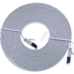 PATCHKABEL CAT7 RJ45 U/ FTP GRIJS 5,0M SLIM