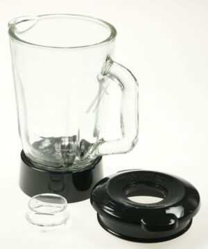 700193 24169013004 GLAS-MIXBEHÄLTER MIT DECKEL UND MESSEREINHEIT