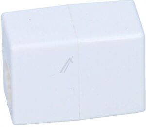 WESTERN-KOPPELING RJ12, 6P/ 6C,  WIT
