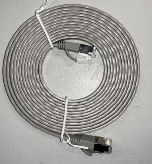PATCHKABEL CAT7 RJ45 U/ FTP GRIJS 3,0M SLIM