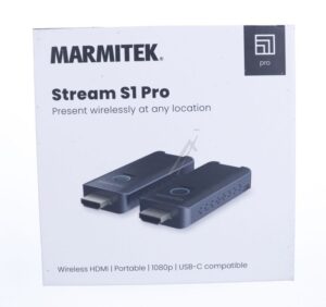 STREAM S1 PRO 25208390 DRAADLOZE HDMI EXTENDER 1080P FULL HD - DRAADLOZE HDMI KABEL - SLUIT JE LAPTOP AAN OP EEN SCHERM