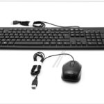F2134958 SET CLAVIER/ SOURIS "CORTINO",  FILAIRE,  NOIR,  FR