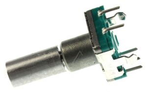 24,5MM EC11E15244G1 ENCODER,  METAAL M.DRUKSCHAKELAAR,  PRINT 12X11,7MM