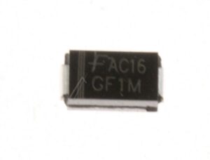 1000V-1A GF1M BRIDGE RECTIFIER 1A,  1000V,  SMD TYP:GF1M